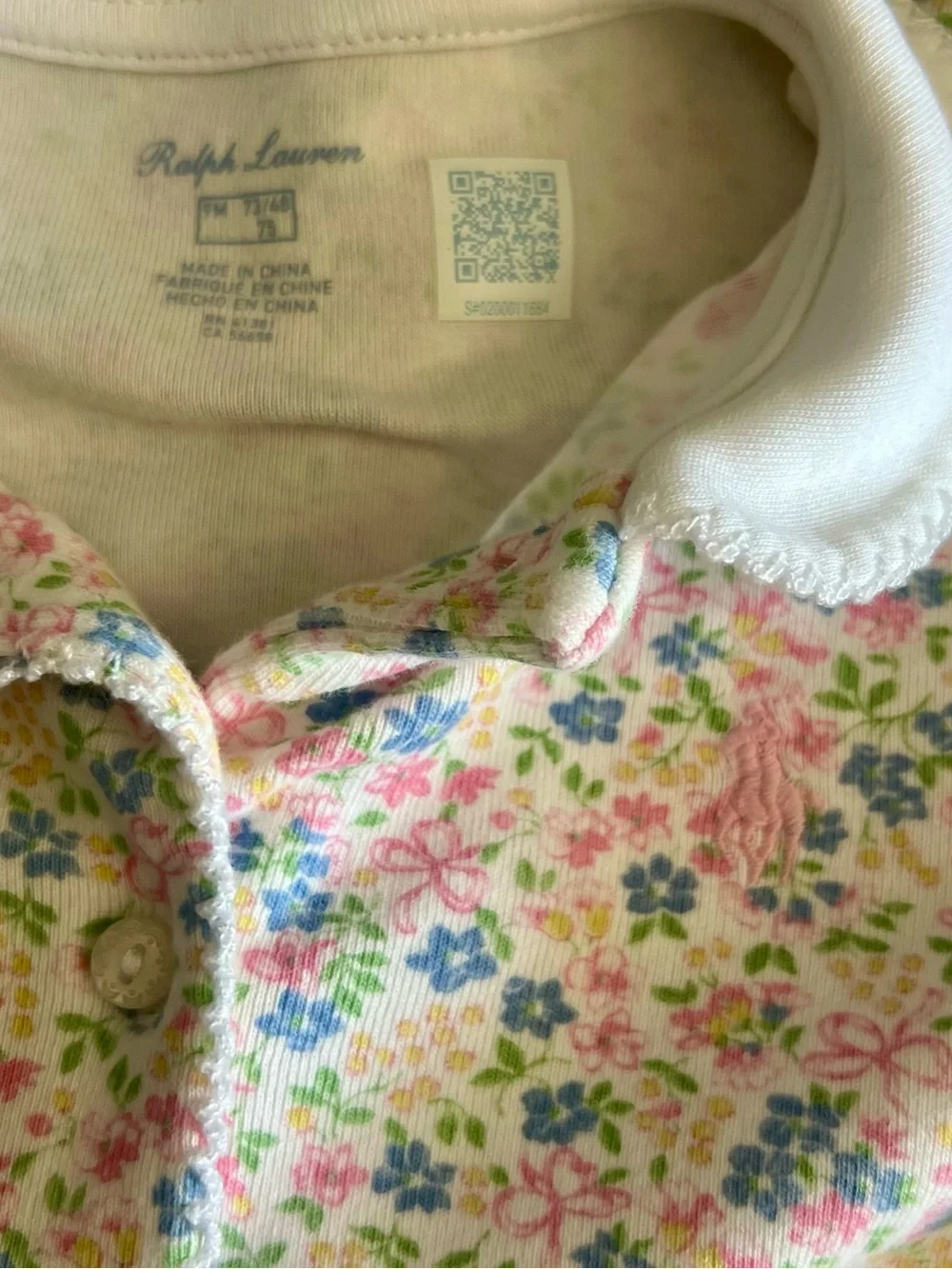 Ralph Lauren Baby Girls' Floral Coverall